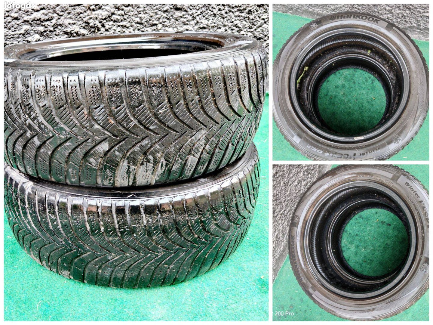 Hankook 205/55/16 91H téli gumi, azonos méret, azonos mintával!