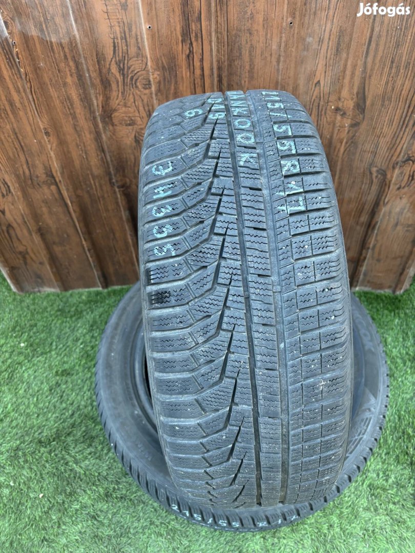 Hankook 215/55R17 6mm 2019-es téligumi 2db #335