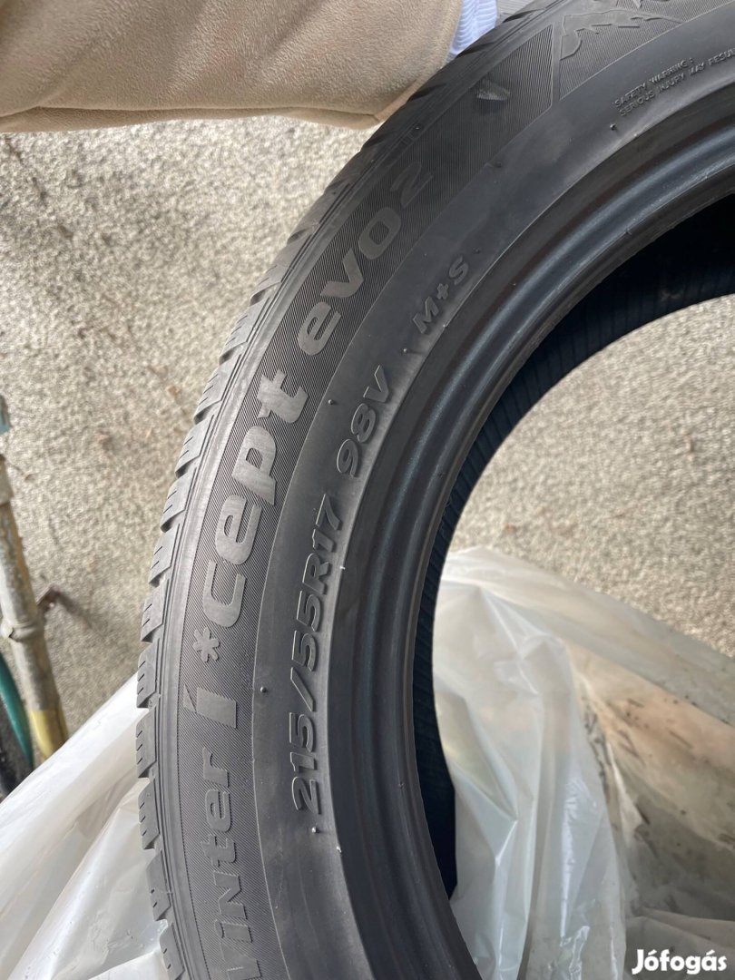 Hankook 215/55 r17 98V téli gumi