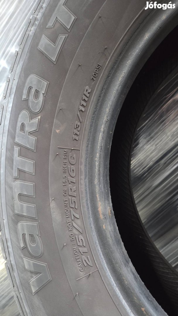 Hankook 215/75 R16C kisteher gumi