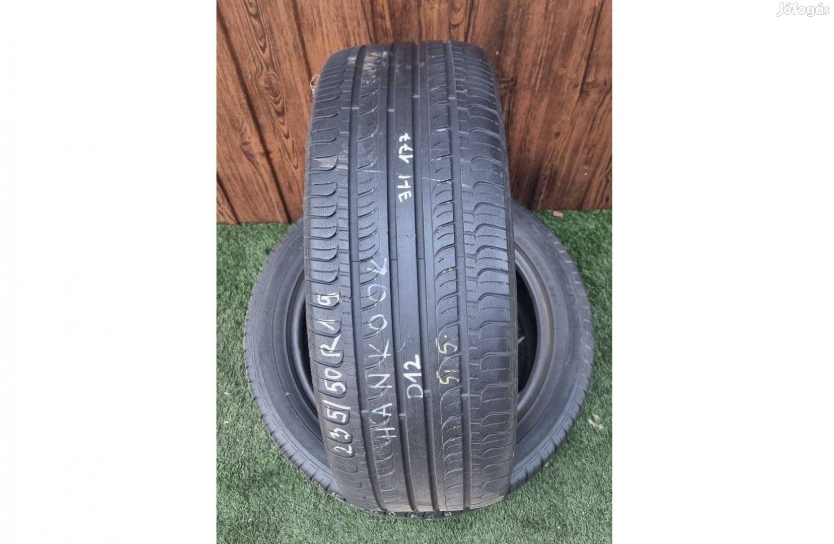Hankook 235/50 R19 5,5mm 2012-es Nyári Gumiabroncs 2db #177