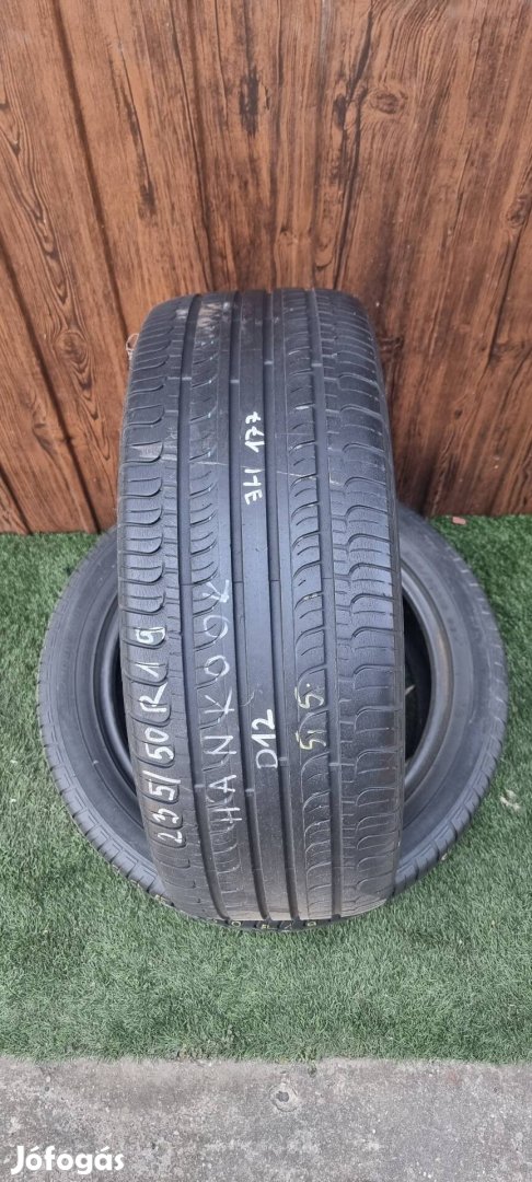 Hankook 235/50 R19 5,5mm 2012-es Nyári Gumiabroncs 2db #177