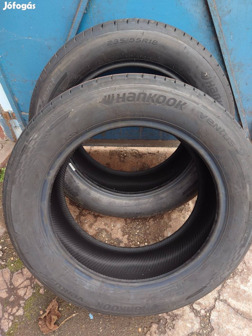 Hankook 235/55/r18 100v ventus evo suv 4db gumi eladó 
