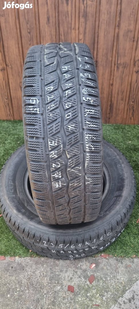 Hankook 235/65 R16C 7mm 2020-as Téli Gumiabroncs 2db #277