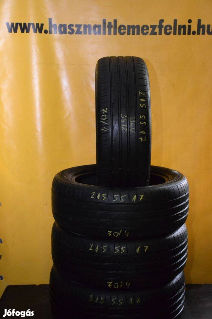 Hankook Ventus PRime 3 Nyári 215/55/R17 94V DOT:3418