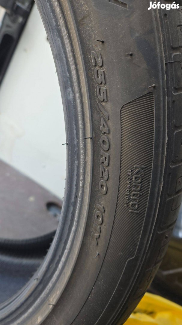 Hankook Ventus S1 Evo 2021 255/40R20 101Y 4db.nyári kevés km(6mm).gará