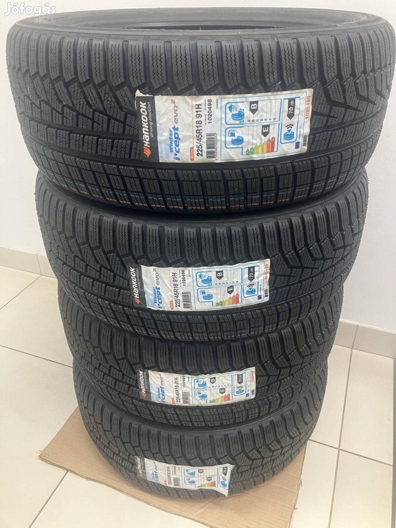 Hankook Winter i*cept evo2 W320 225/45R18 91H új (DOT 3420) téli gumik