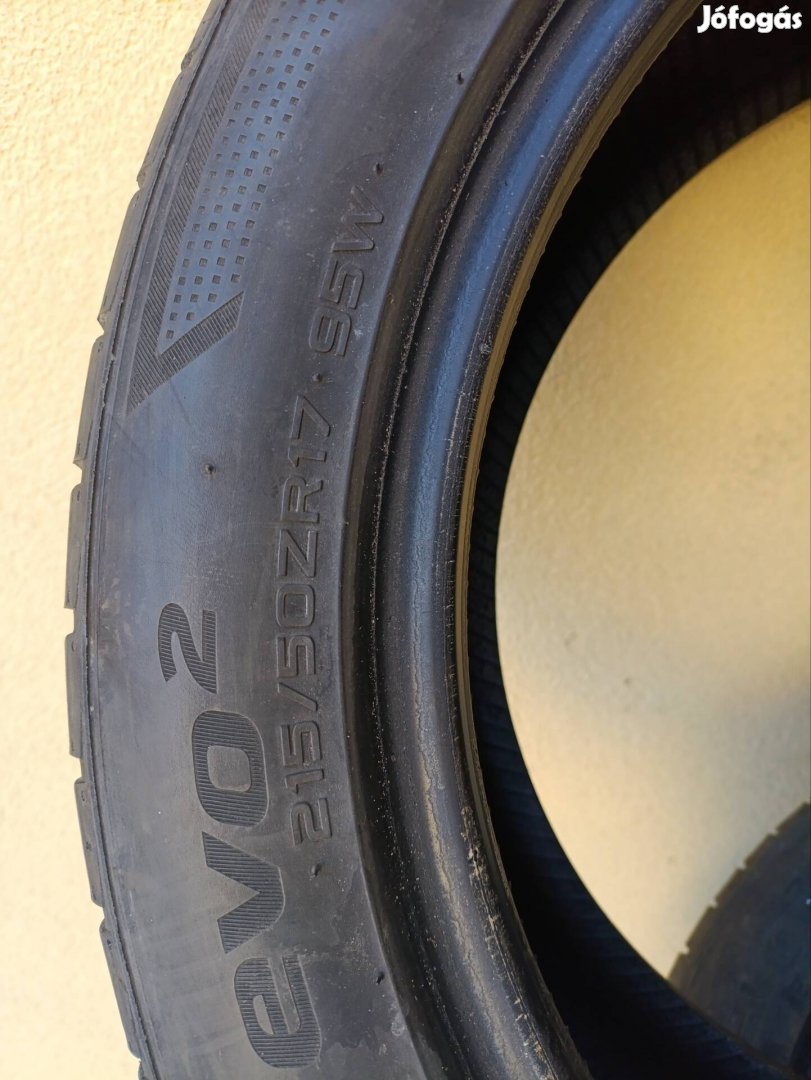 Hankook nyári gumi r17' 215/50 szép állapotú 