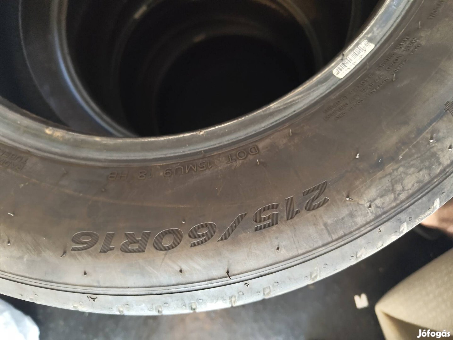 Hankook nyári gumiabroncs szett eladó 