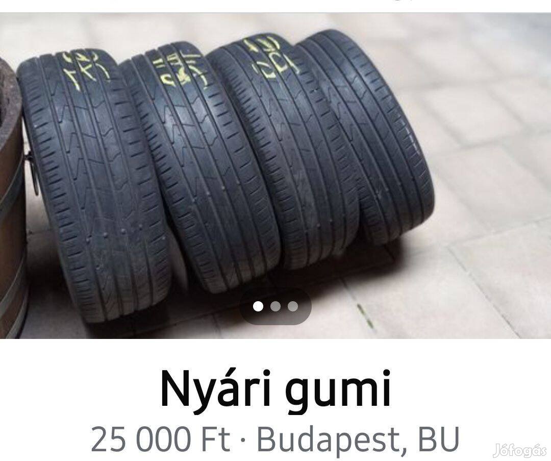 Hankook nyári gumik