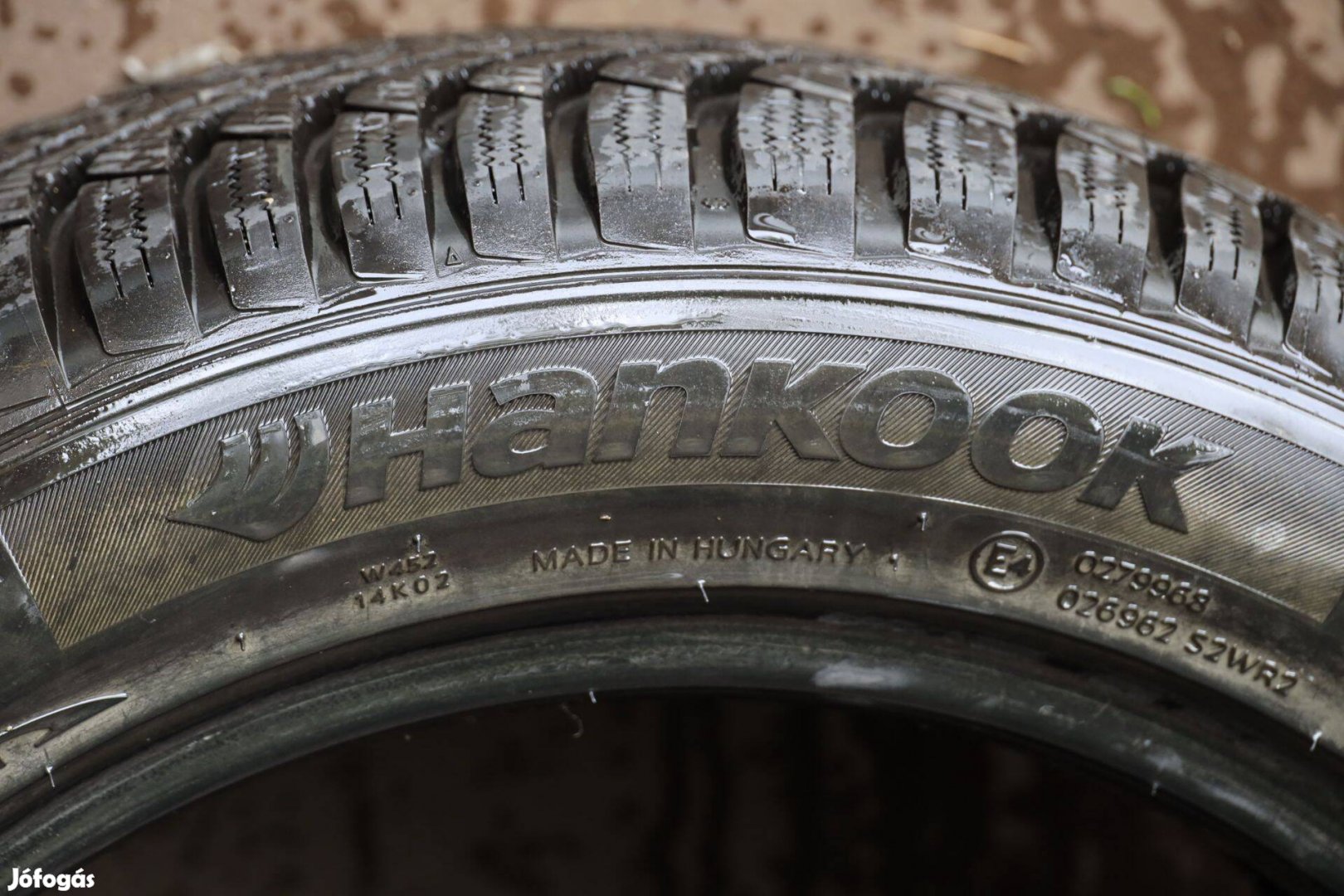 Hankook téli gumi egy db195/55/R16 RS2 87T újszerű autógumi