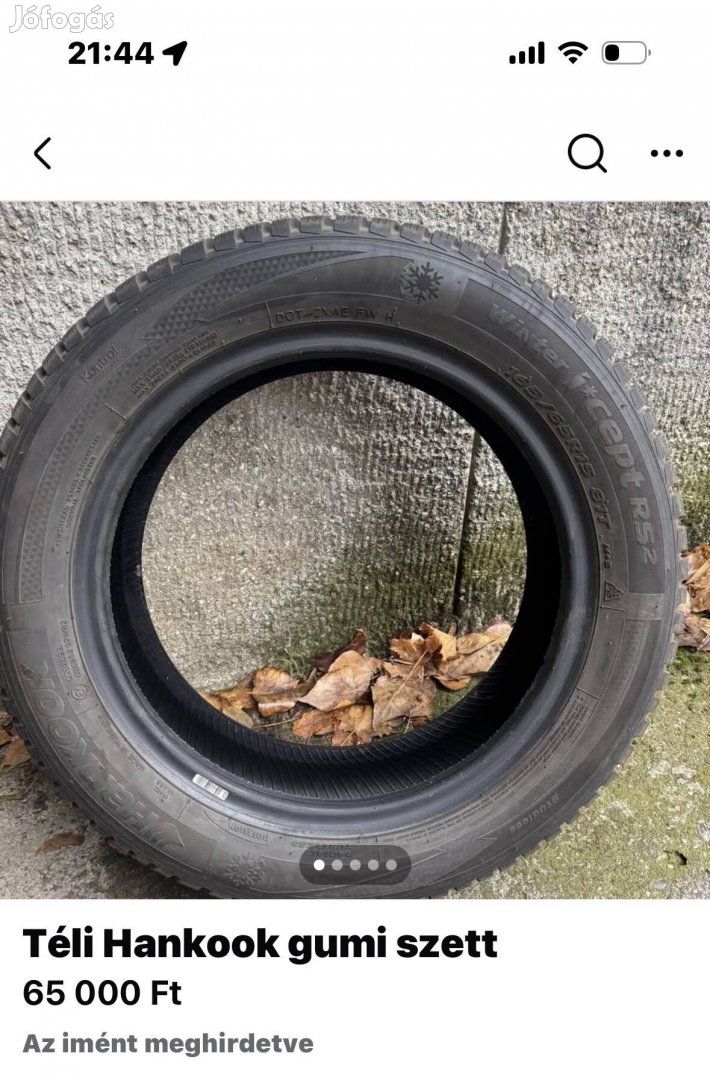 Hankook téli gumi szett