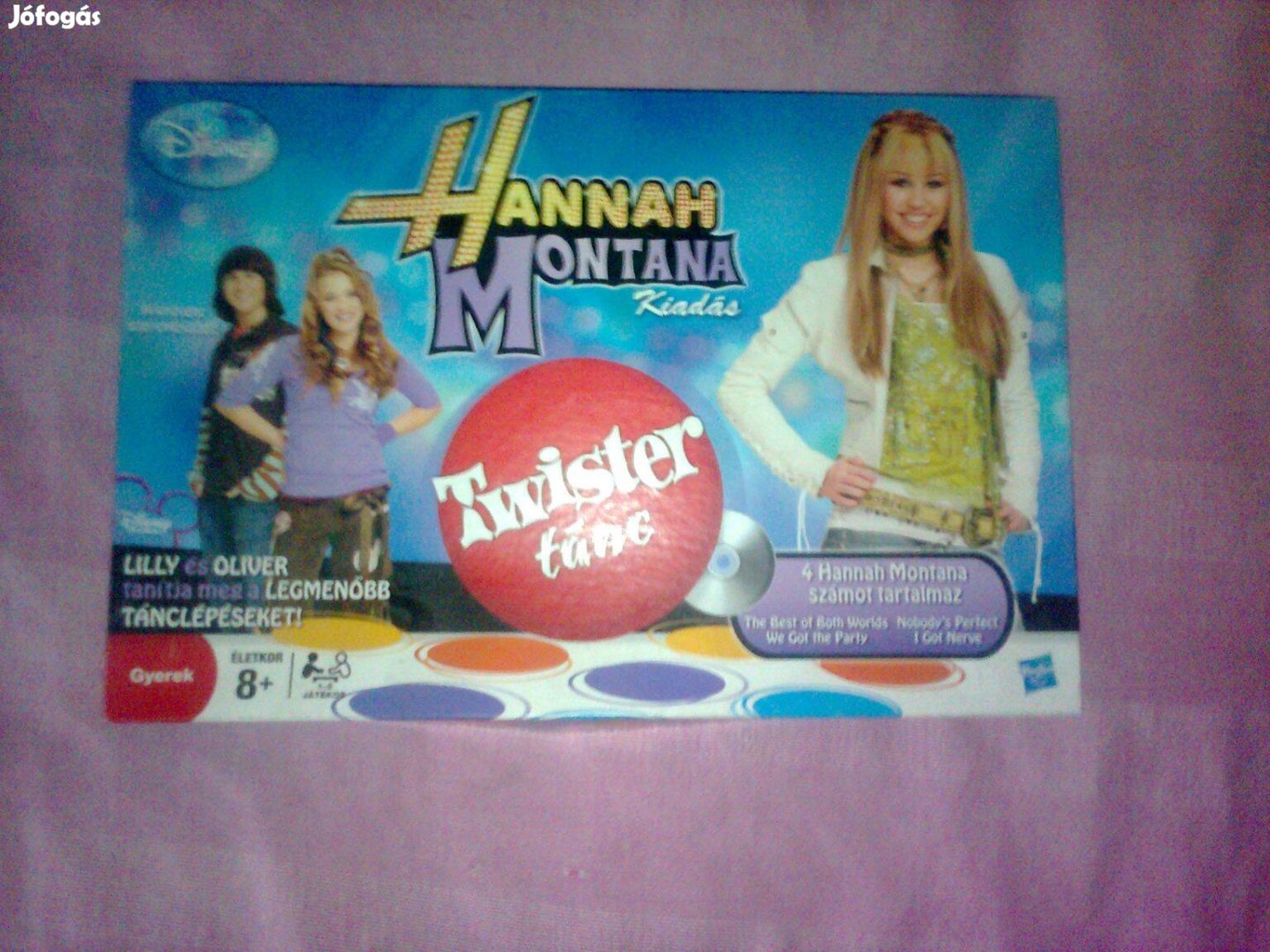 Hanna Montana Twister Tánc - 2cd-vel, lépésszőnyeggel