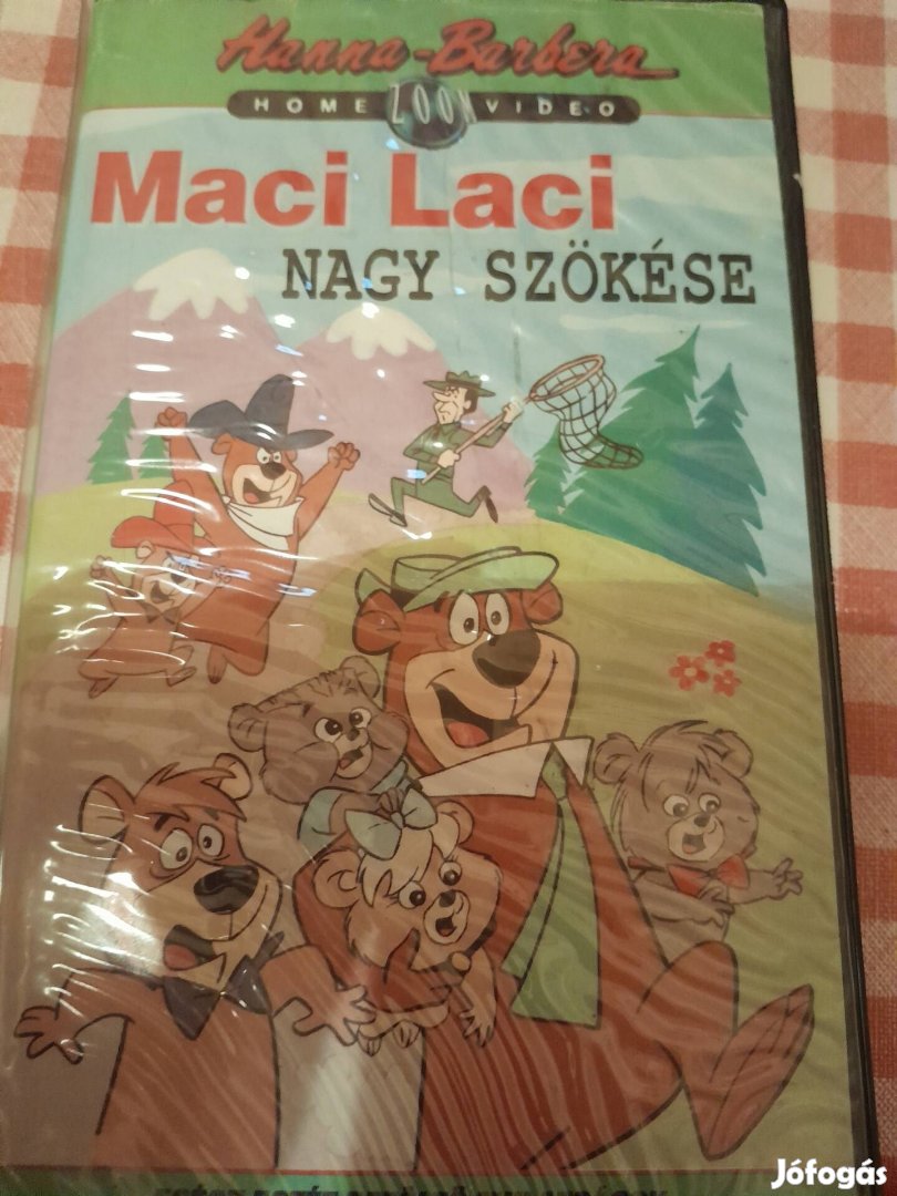 Hanna -Barbara Maci Laci Nagy szökése VHS rajzfilm 