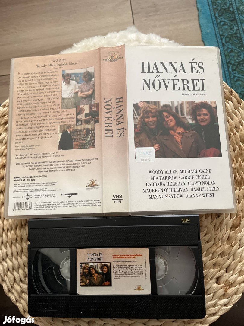 Hanna és nővérei vhs film