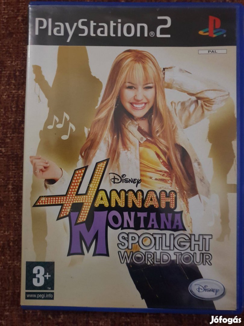 Hannah Montana Playstation 2 eredeti lemez ( 2500 Ft )