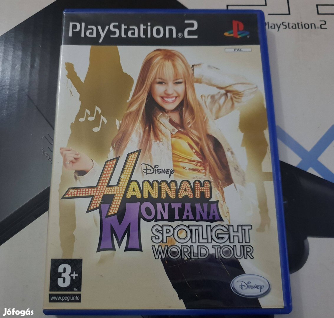 Hannah Montana Spotlight World Tour Playstation 2 eredeti lemez eladó