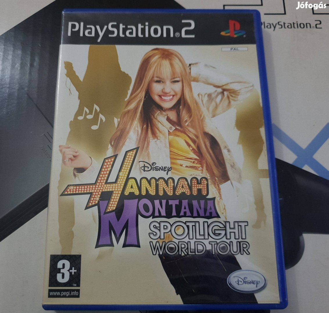 Hannah Montana Spotlight World Tour Playstation 2 eredeti lemez eladó