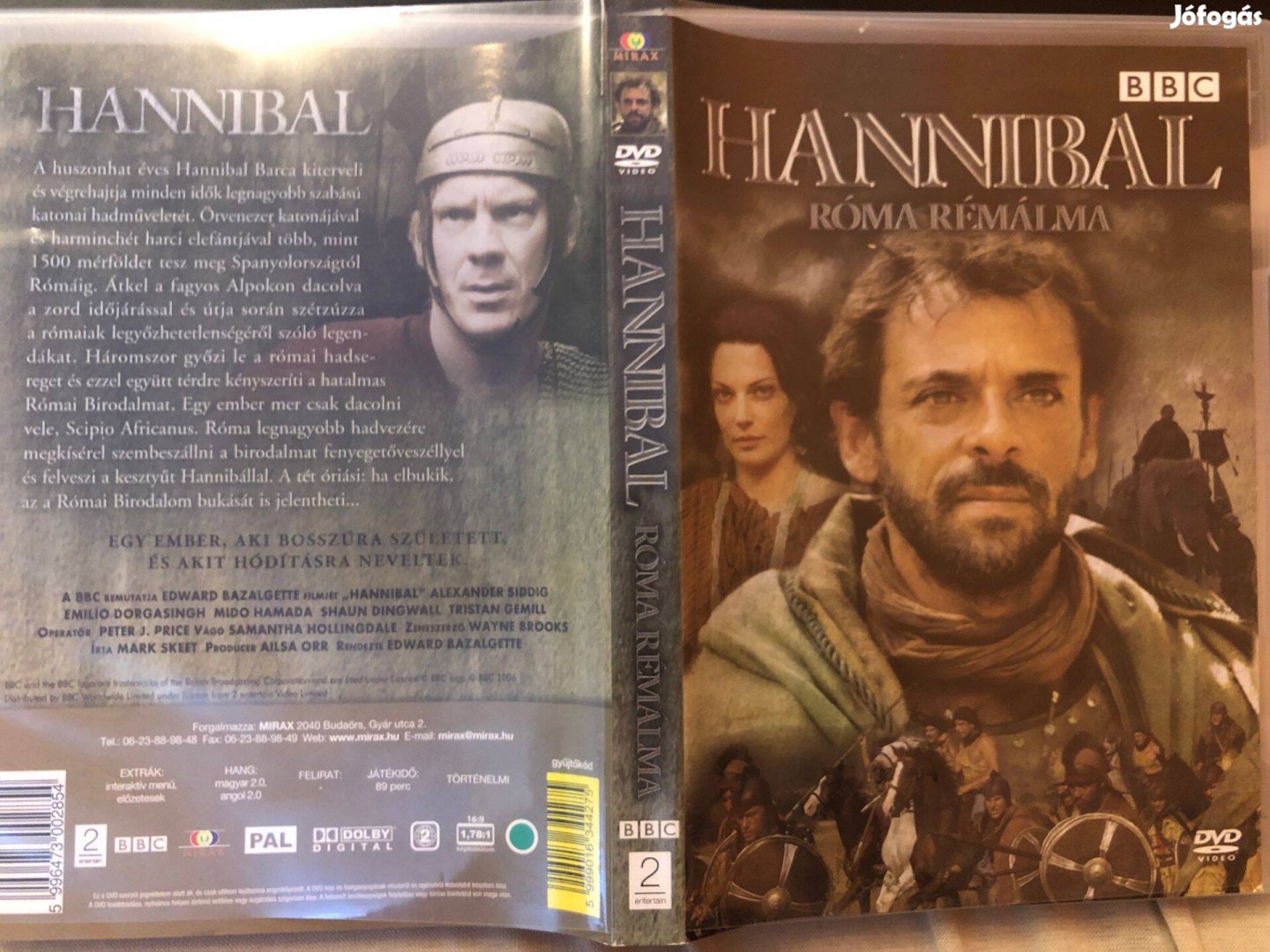 Hannibál Róma rémálma (BBC, Alexander Siddig) DVD