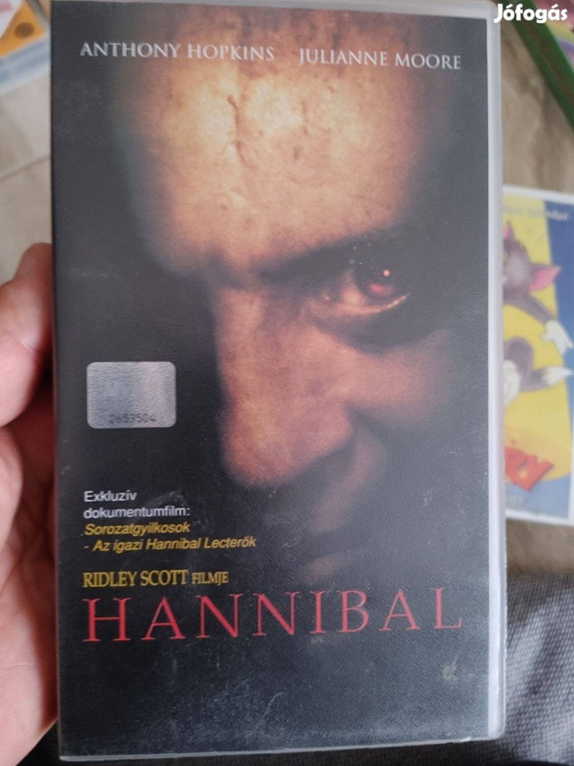 Hannibal VHS film ritkaság Anthony Hopkins