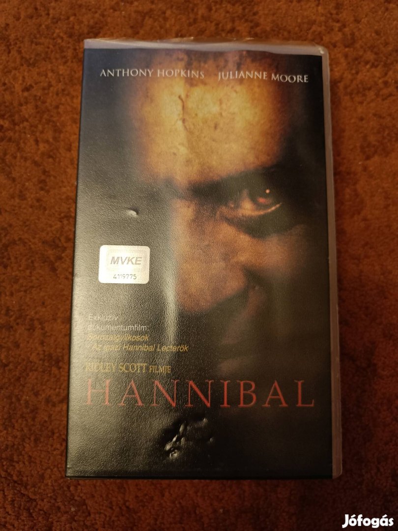 Hannibal című film VHS en 