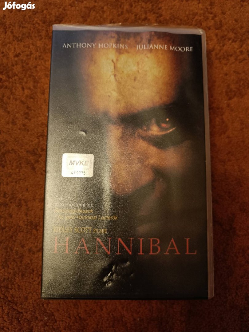 Hannibal című film VHS en 