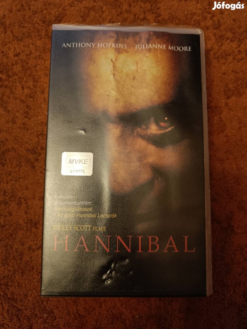 Hannibal című film VHS en 