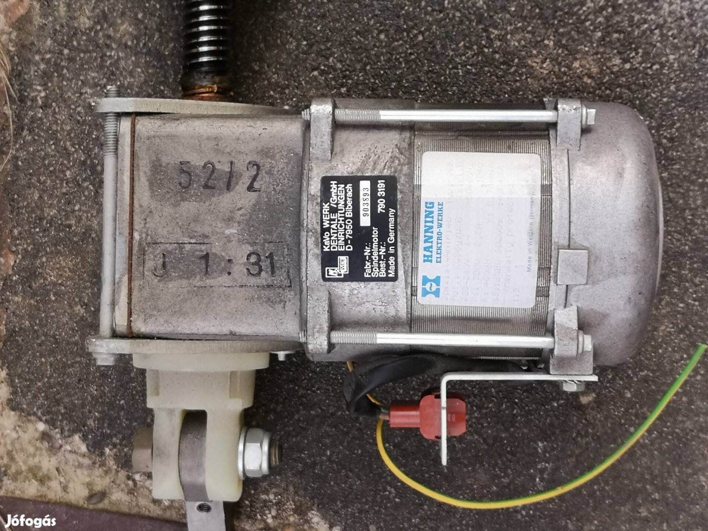 Hanning villanymotor 220 V, 300 W