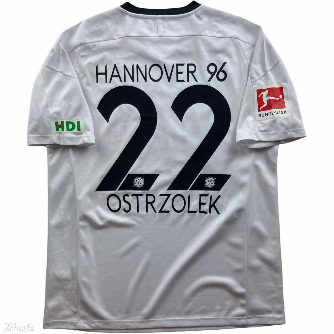 Hannover 2017-18 Jako harmadik számú Matthias Ostrzolek foci mez XL-es