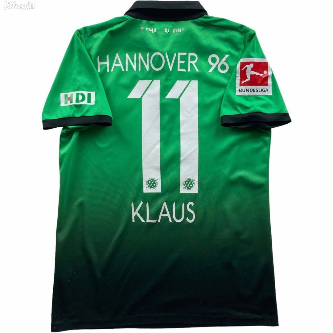 Hannover 2017-18 Jako vendég Felix Klaus foci mez S-es