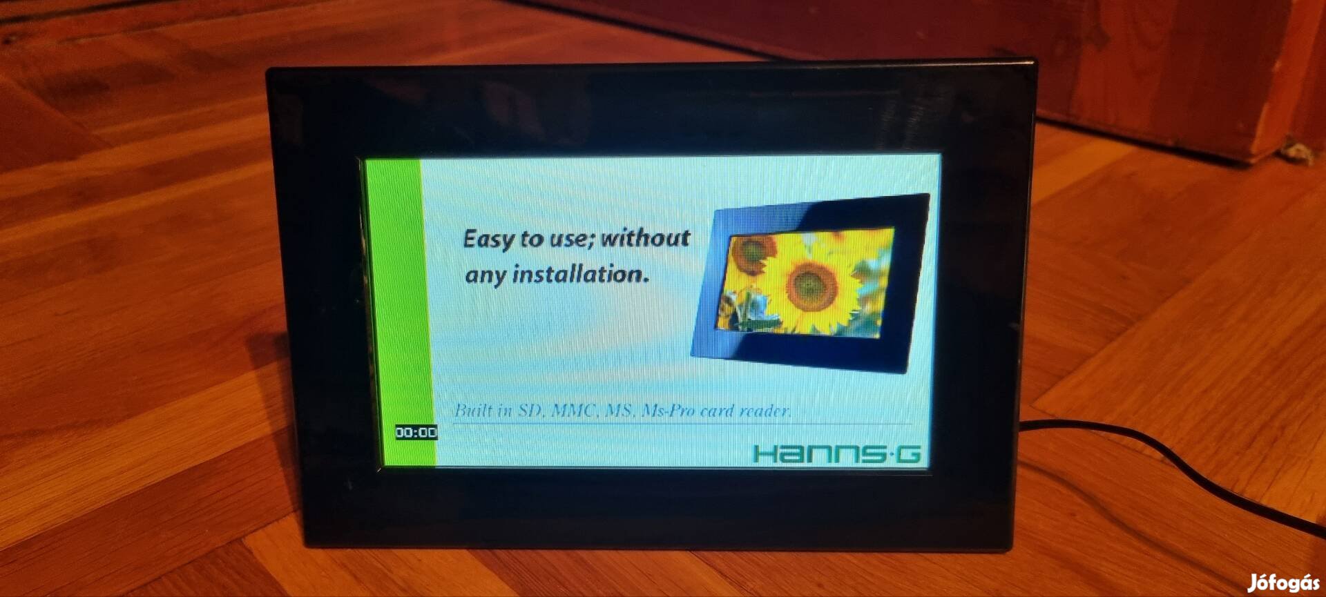 Hanns-G 7" digitális képkeret, fotokeret 