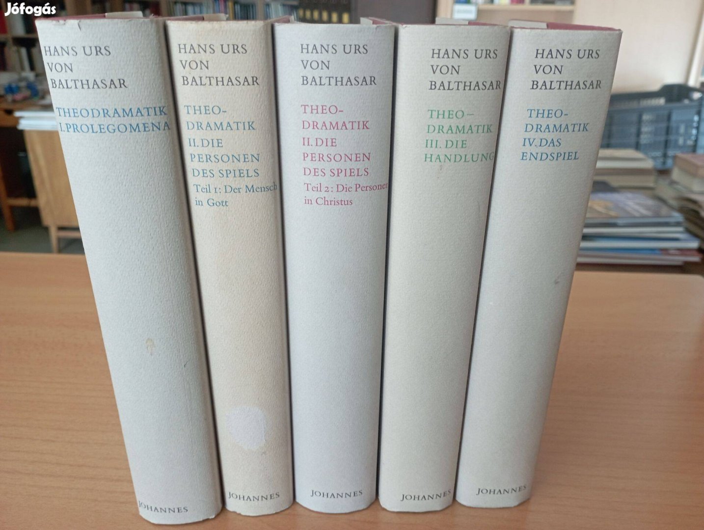 Hans Urs von Balthasar: Theodramatik I-V. kötet, teljes