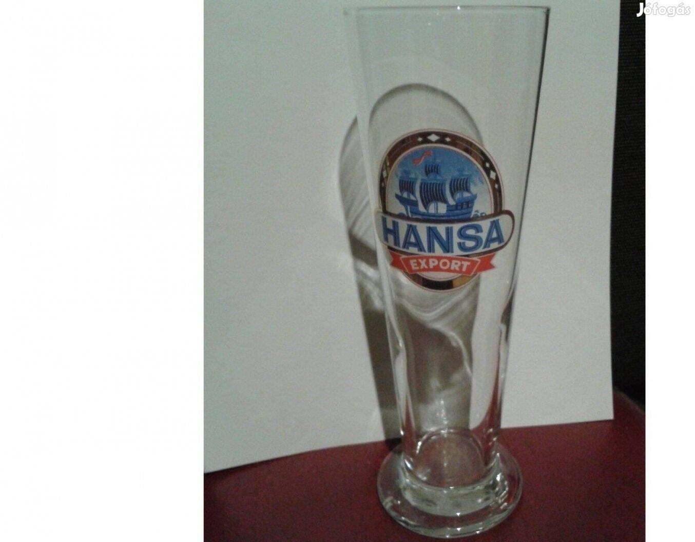 Hansa üveg pohár