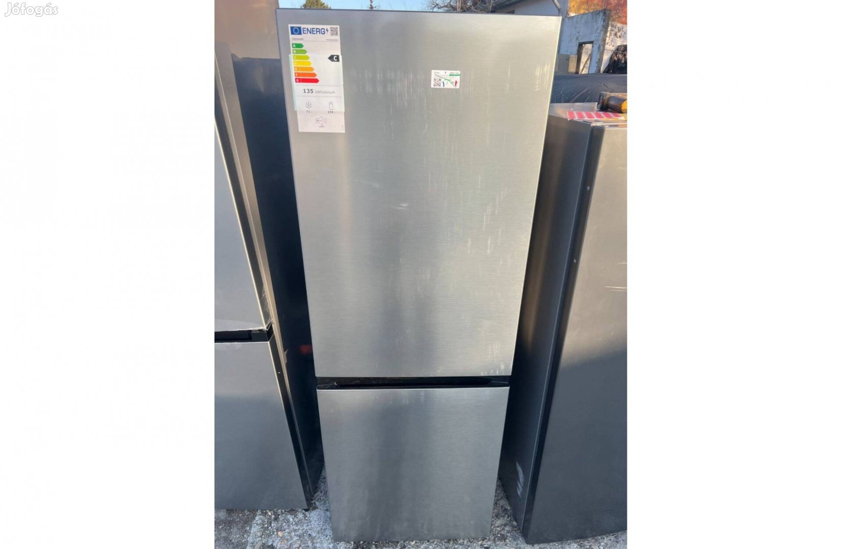 Hanseatic Hkgk16155CI, C osztály, 230 liter, hűtőgép, 161e.ft helyett!