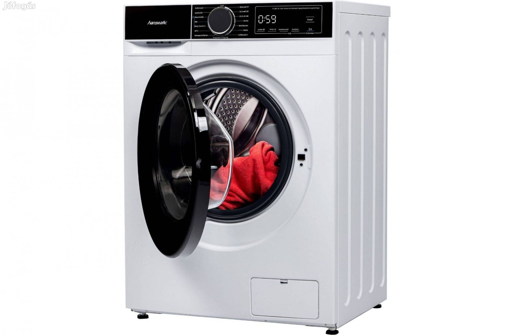 Hanseatic (Gorenje) Hwma714A elöltöltős keskeny mosógép, 7kg, 1400f/p,