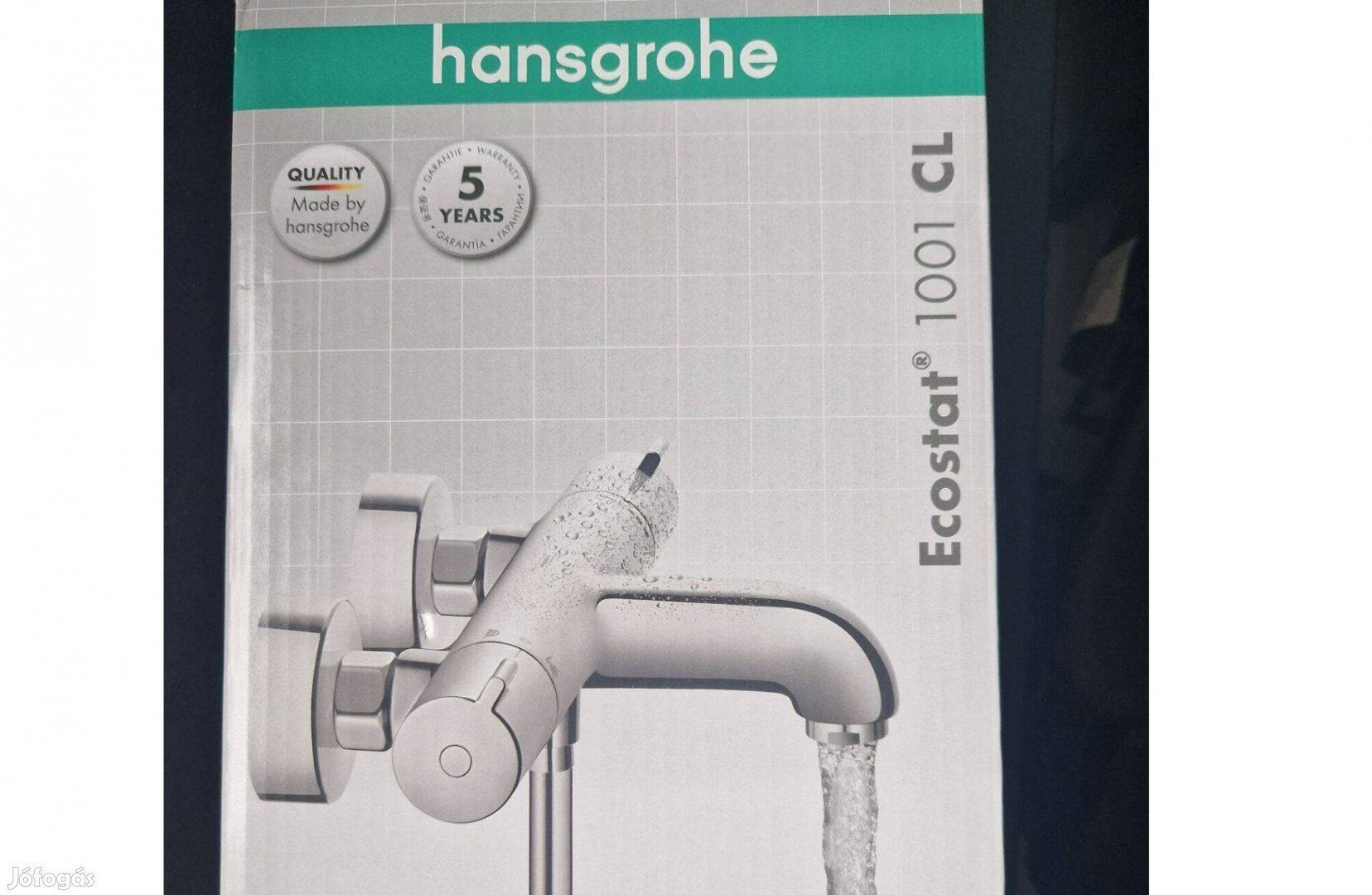 Hansgrohe Ecostat 1001 CL termosztátos kádcsaptelep 13201000