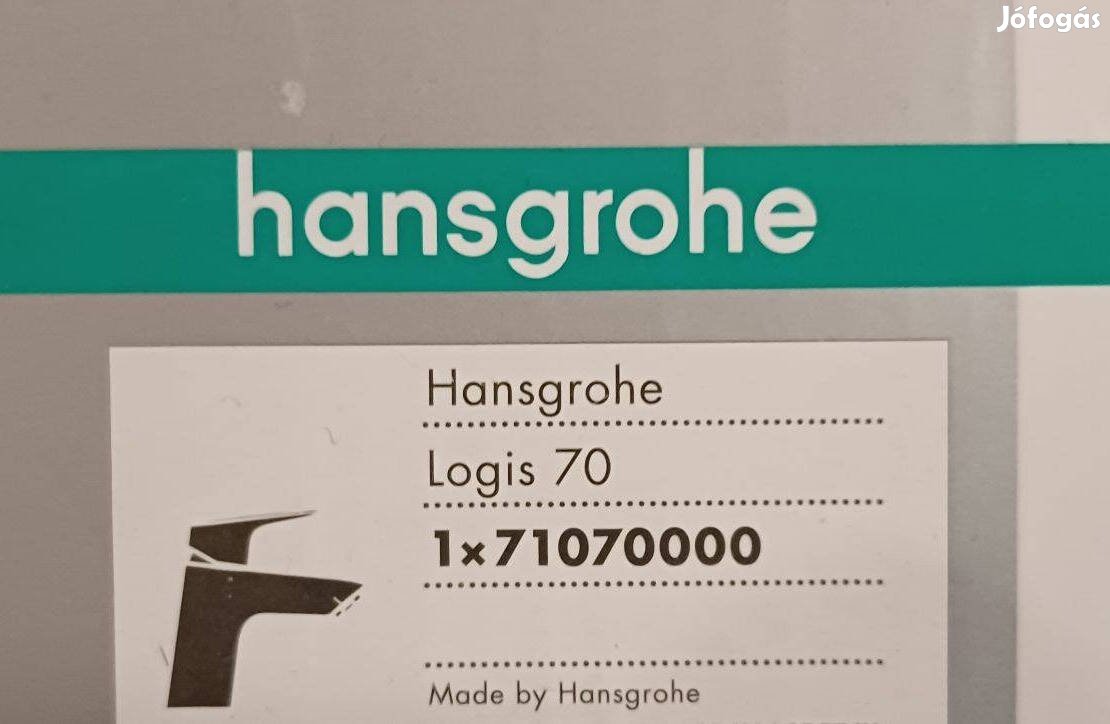 Hansgrohe Logis mosdó csaptelep automata leeresztővel Eladó!