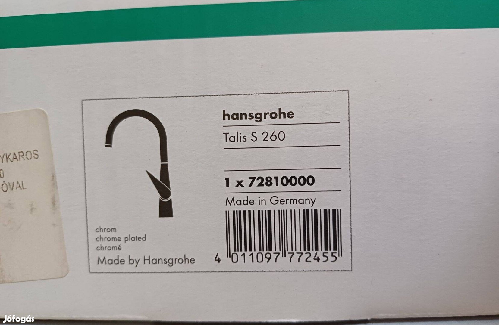 Hansgrohe Talis S egykaros konyhai csaptelep 260 elforgatható Eladó!