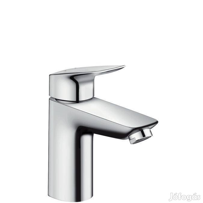 Hansgrohe Vernis Blend egykaros mosdócsaptelep 100, automata lefolyóga