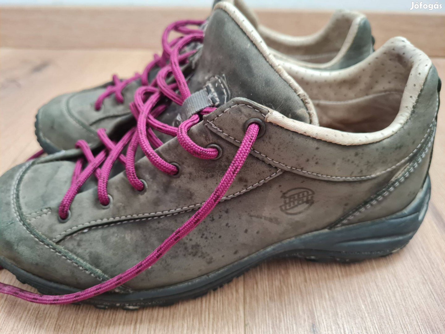 Hanwag Valungo Vibram bőr női félcipő túracipő 39
