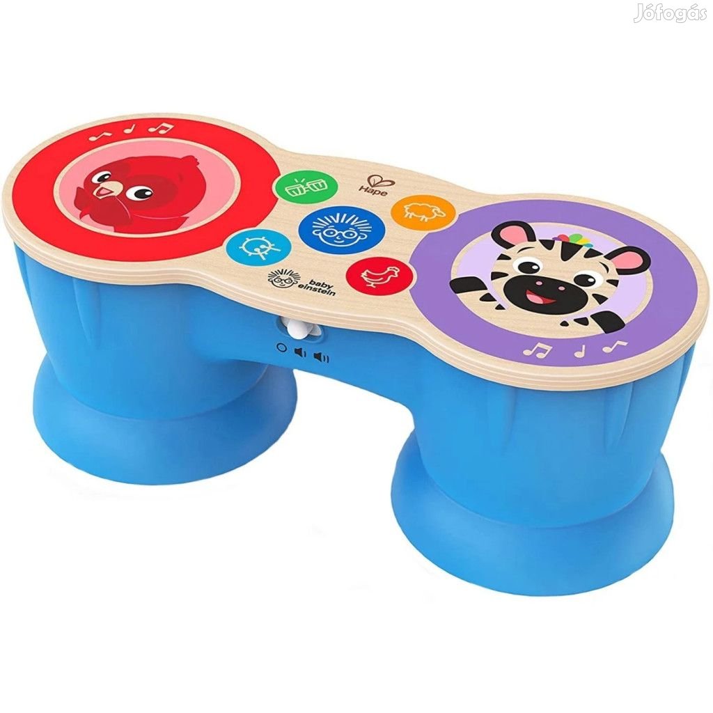 Hape Upbeat Tunes 800898 elektromos (elemes) játék dob szett, baby el