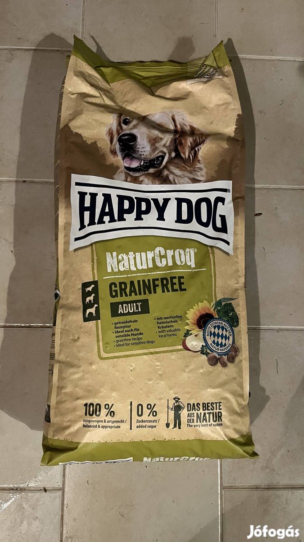 Happy Dog Naturcroq Adult Grainfree kutyatáp