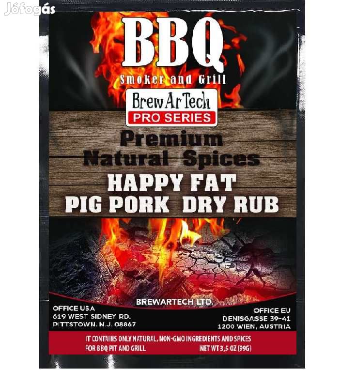 Happy Fat Pig Pork Dry Rub fŰszerkeverék 100g  (3027)