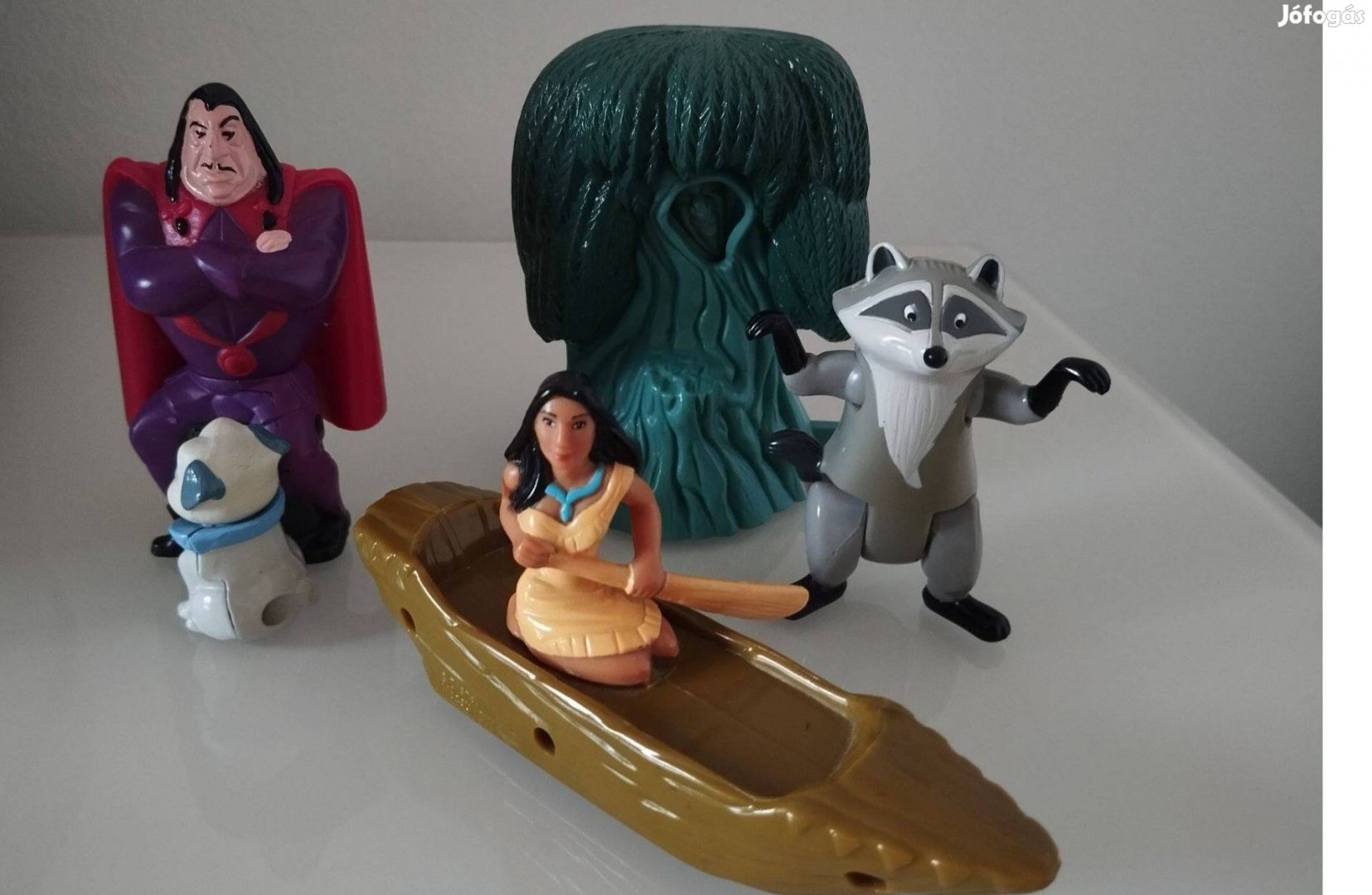 Happy Meal Mc Donald Pocahontas mesefigura kollekció