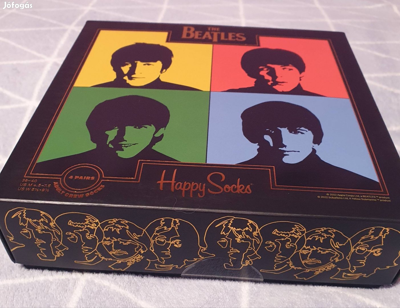 Happy Sock - Teh Beatles zokni szett