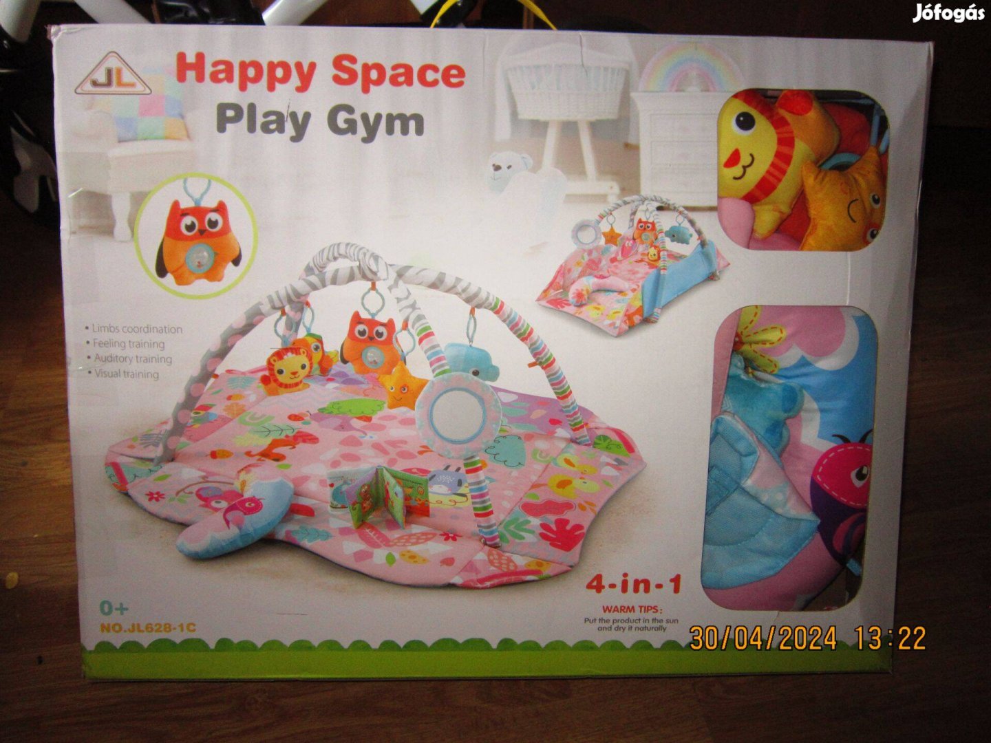 Happy Space Play Gym 4ni1 - Baba játszószőnyeg eladó