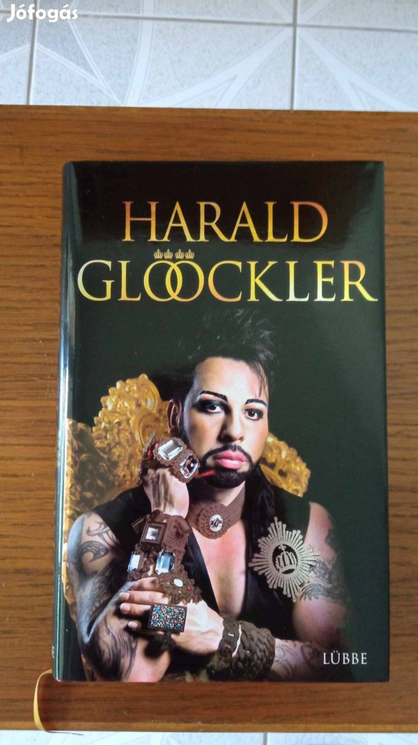 Harald Gloockler német nyelvű életrajzi könyv 1500 Ft