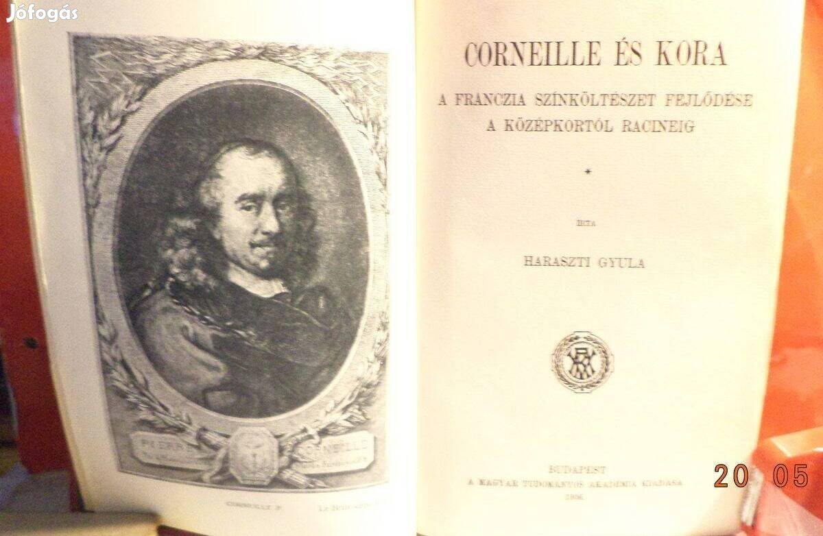 Haraszti Gyula: Corneille és kora