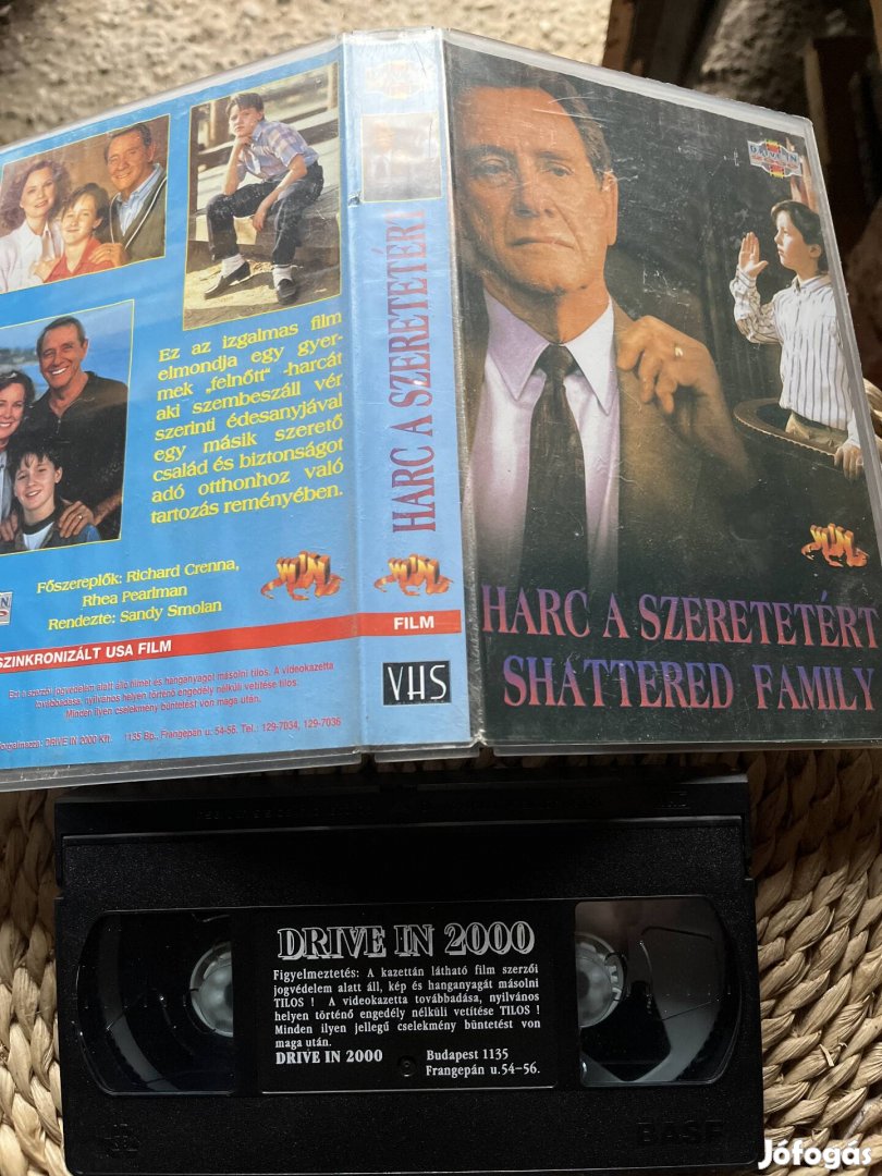 Harc a szerelemért vhs kazetta