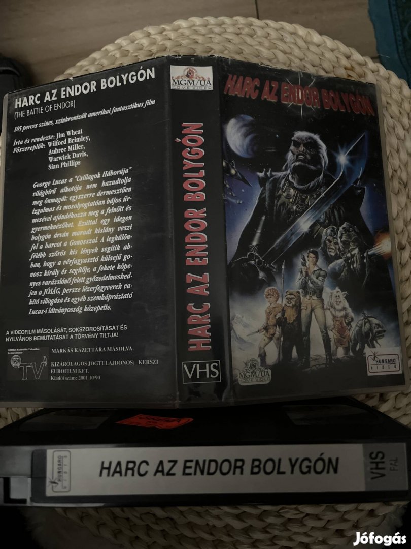 Harc az endor bolygón vhs